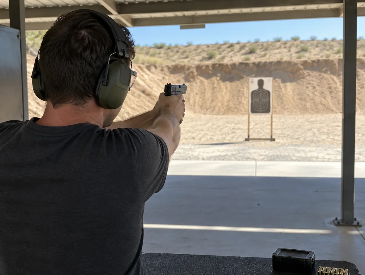 Outdoor pistol ranges at Range Connect