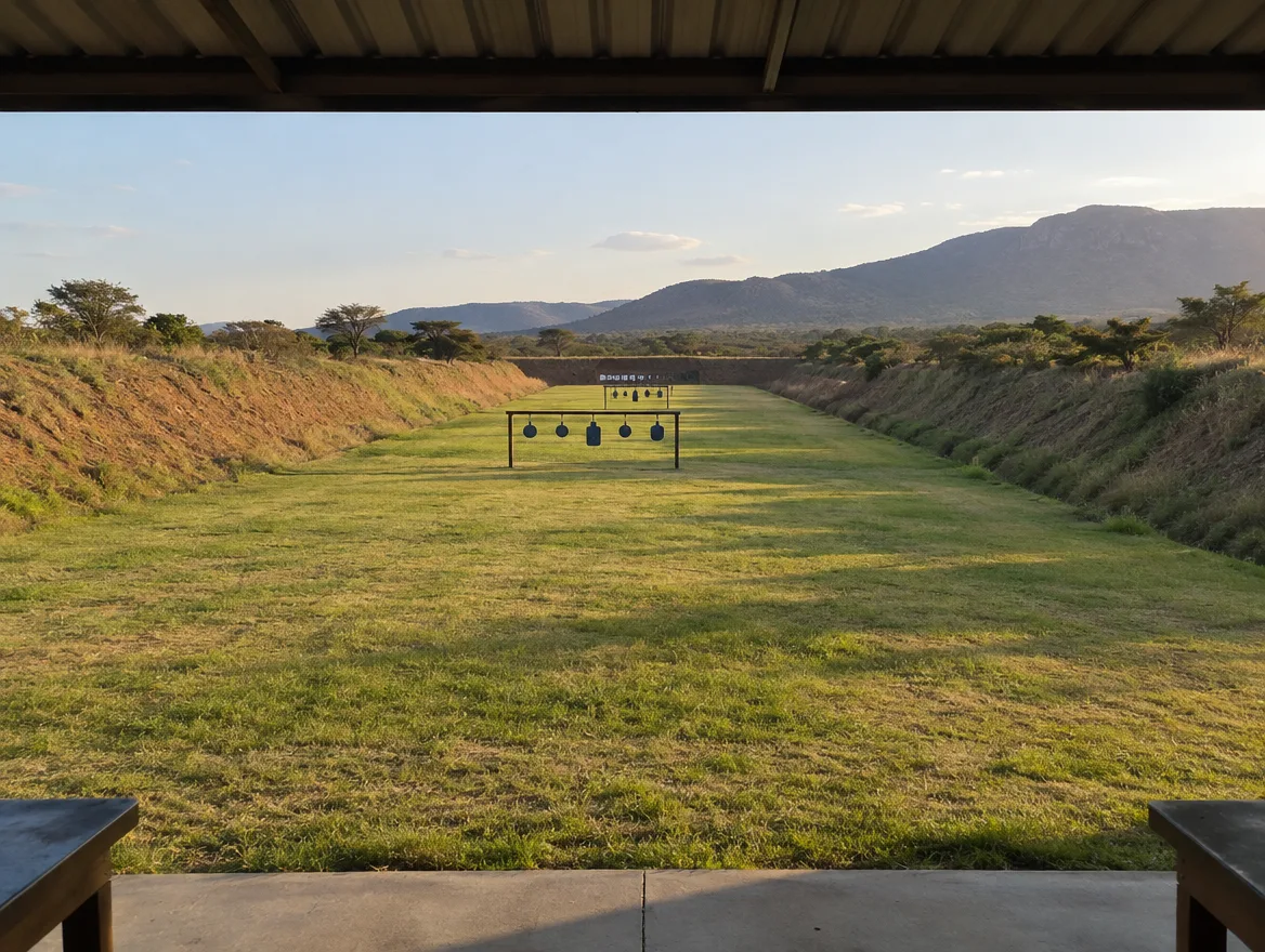 200 metre rifle range at Range Connect
